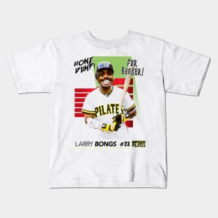 Touch Dump Baseball - Larry Bongs Kids T-Shirt